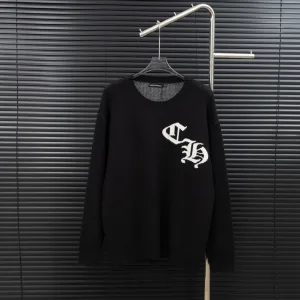 Luxury 1:1 Chrome Hearts Wool Long-Sleeved Sweater