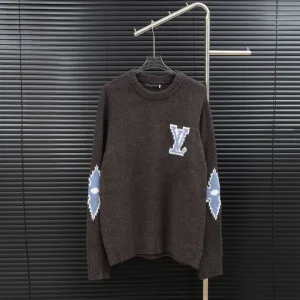 Designer High Quality Louis Vuitton Mohair Long-Sleeved Sweater