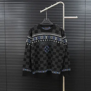 1:1 Designer Louis Vuitton Wool Long-Sleeved Sweater