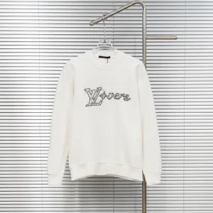 Luxury Louis Vuitton Cotton Long-Sleeved Sweatshirt