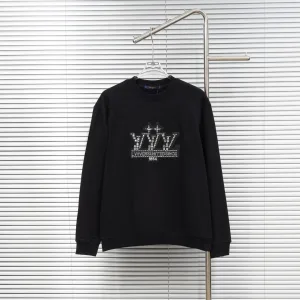 Luxury High Quality Louis Vuitton Cotton Long-Sleeved Sweatshirt