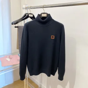 Luxury Hermès Wool Sweater For Autumn
