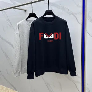 High Quality Fendi Cotton Long-Sleeved Shirts For Autumn