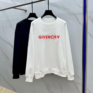 Designer Givenchy Cotton Long-Sleeved Sweatshirt For Autumn