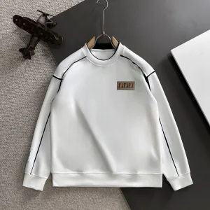 Luxury Fendi Cotton Long-Sleeved T-Shirt