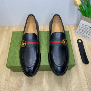 High Quality Luxury Gucci Cowhide Casual Shoes For Fall