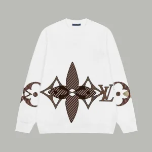 Luxury Louis Vuitton Cotton Long-Sleeved Sweatshirt