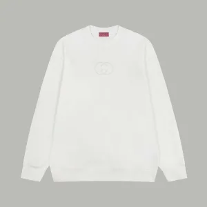Designer Gucci Cotton Long-Sleeved Sweatshirt