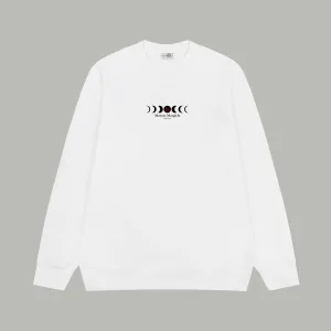 High Quality Luxury Margiela Cotton Long-Sleeved Sweatshirt