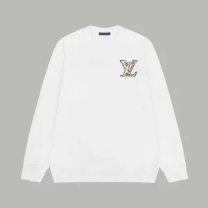 High Quality Louis Vuitton Cotton Long-Sleeved Sweatshirt