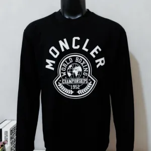 Reps Moncler Long-Sleeved T-Shirt Ash Cotton Pure Relaxed Fit