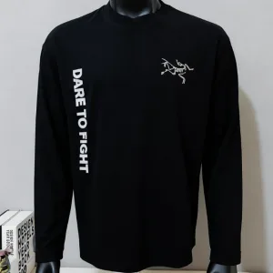 Luxury Reps Archaeopteryx Long-Sleeved T-Shirt Ash Cotton Pure