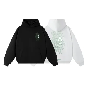 Designer Chrome Hearts Hoodie Green