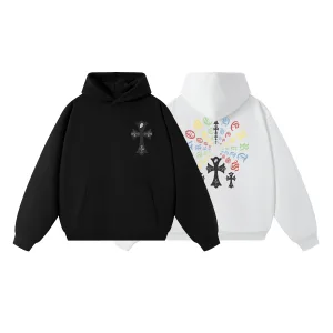 High Quality Chrome Hearts Hoodie Black