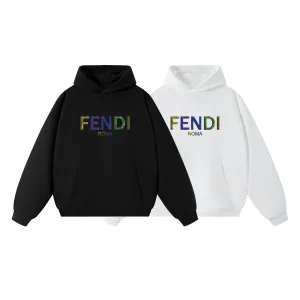 High Quality Reps Fendi Hoodie Black
