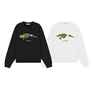 Super Clone Palm Angels Sweatshirt Black Spring Summer