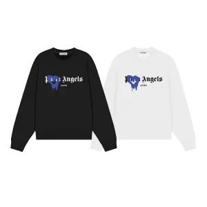 Luxury Palm Angels Sweatshirt Blue