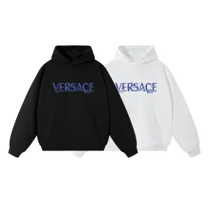 High Quality Reps Versace Hoodie Black