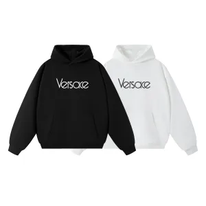 Reps Super Clone Versace Hoodie Black