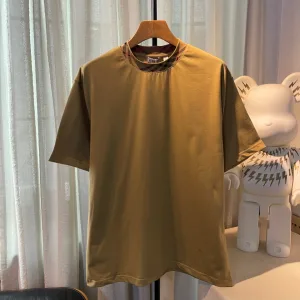 Designer Burberry Cotton Short-Sleeved T-Shirt