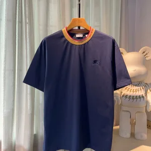 Designer Burberry Cotton Short-Sleeved T-Shirt